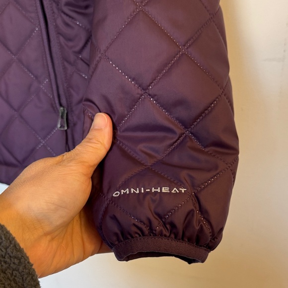 Columbia Women's Deep Purple Puffer Jacket - Picture 4 of 6